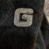 Cappotto Nero di Lusso Gaelle Paris