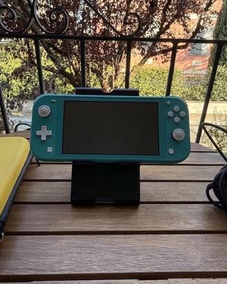 Nintendo switch lite azzurra