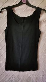 CANOTTIERA NERA INTIMISSIMI - TAGLIA S