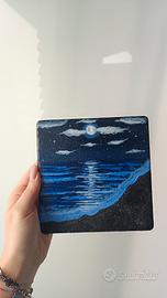 mattonella dipinta a mano 