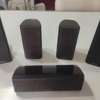 Casse Kenwood set 5 altoparlanti Home theater