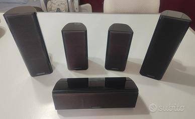Casse Kenwood set 5 altoparlanti Home theater
