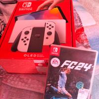 NINTENDO SWITCH OLED + FIFA 24