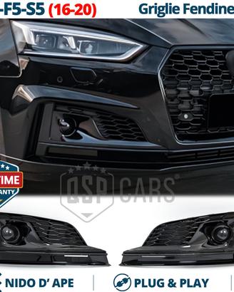 Griglie FENDINEBBIA per AUDI A5 F5 S-Line S5 16-20