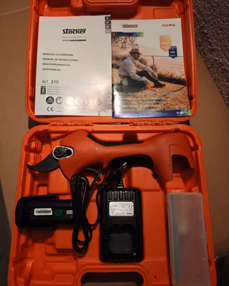 forbice potatura elettrica stocker vulcano 314