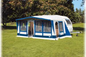 veranda roulotte