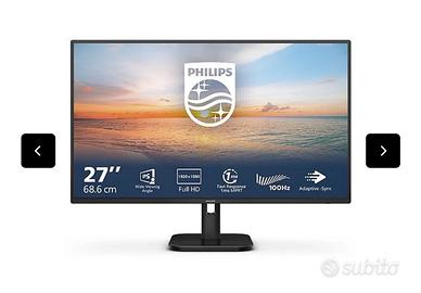 Monitor Philips 27” comw nuovo 27E1N1100A/00