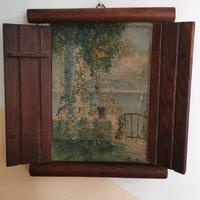 quadro in legno di piccole dimensioni 