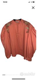 Twinset camicia in popline di cotone