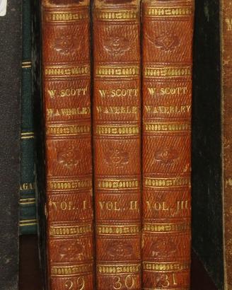 Walter Scott, Waverley 1830 3 volumetti