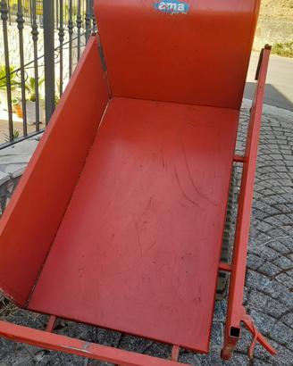 Motocarriola AMA 500 kg con ribaltamento idraulico