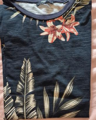Maglietta fiori Jack&Jones
