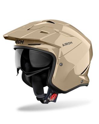 AIROH Casco Jet Kombakt - Color - Mocha