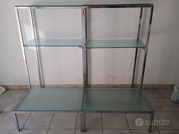 Scaffali alluminio | Vetrina per negozi e uffici
