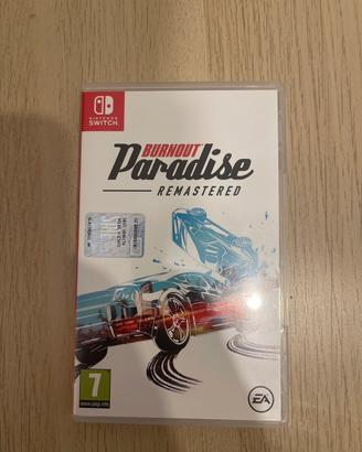 Burnout Paradise Remastered Nintendo Switch