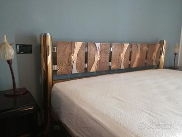 Letto Matrimoniale Vintage Luciano Frigerio