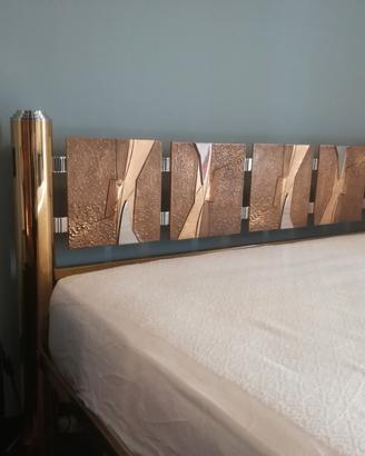 Letto Matrimoniale Vintage Luciano Frigerio