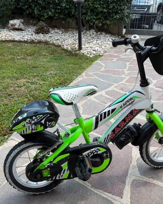 Bici Bambino  3 / 4 anni + rotelline