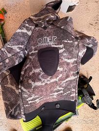 Muta immersione OMER completa 5 mm neoprene Tg M