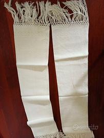 asciugamani antichi di canapa e misto lino