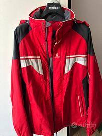 Completo sci biting taglia 48 rosso e nero