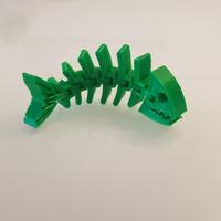 Oggetto 3D Pesce antistress snodato