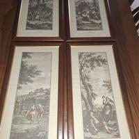 n4 stampe -4 stagioni numerate tasgutti