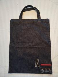 Borsa PRADA Shopper Jeans Denim 2016