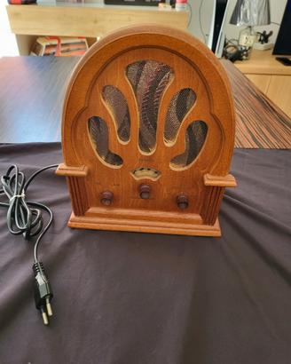 Radio da tavolo Vintage Style in legno