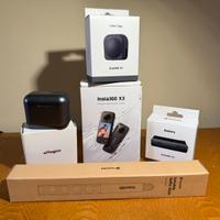 Insta360 x3 action cam in kit completo