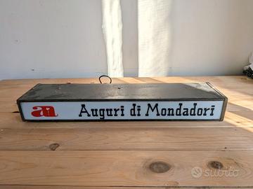insegna vintage Mondadori anni 70
