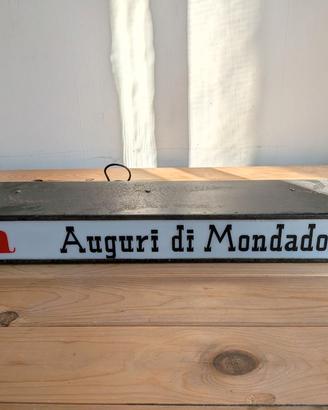 insegna vintage Mondadori anni 70