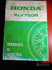 Manuale  officina originale Honda xlv 750 r 