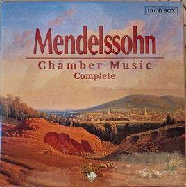 Cofanetto composto da 10 CD audio di Mendelssohn