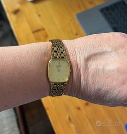 Orologio Longines dorato al quarzo