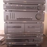 radio philips per videocassette cassette e dischi 