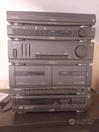 radio philips per videocassette cassette e dischi 