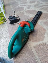 TAGLIA SIEPI A BATTERIA BOSCH (completo di tutto)