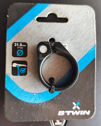 Collarino fermasella 31,8mm, Btwin