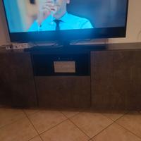 Mobile tv grigio e nero BESTÄ Ikea