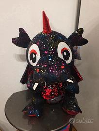 Peluche Drago Galassia con paillettes 