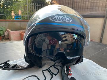 Casco jet Airoh helios