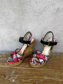 ✨ Sandali Bata con zeppa in sughero – nr. 37