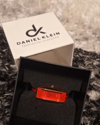 Orologio Donna Daniel Klein "Trendy" - Rosso e Oro