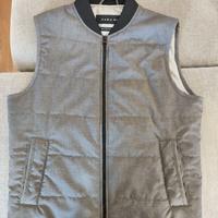 Smanicato Gilet Uomo Grigio