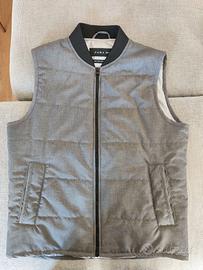 Smanicato Gilet Uomo Grigio
