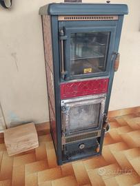 stufa a legna con forno