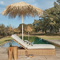 Lettino Prendisole Relax, Sedia PE + cuscino