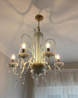 Lampadario di Murano no barovier toso