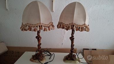 Coppia abatjour vintage